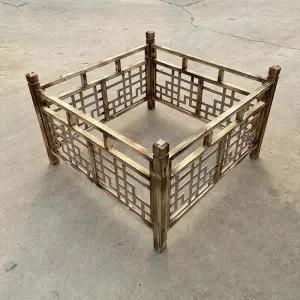 웨딩 한옥 원목 장식 울타리 정원 빈티지 조립식 데코