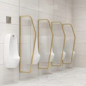 반투명 소변기 파티션 가림막 매트 화장실 강화유리 남성용