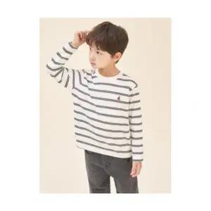 매장정품 빈폴 키즈 BEANPOLE KIDS 멀티 스트라이프 긴팔 티셔츠 아이보리 (BI5841U030) BI5841U030 191576