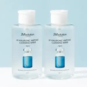 제이엠솔루션 재팬 H9 히아루로닉 앰플 클렌징 워터 아쿠아 500ml x 2개