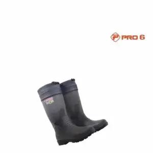 공장장화 그레이 논슬립 안전장화 275mm 산업용안전화