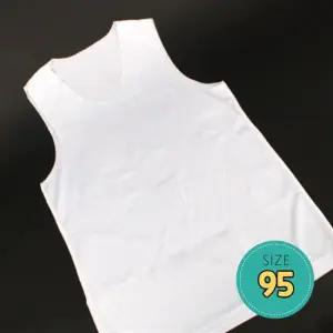 남자나시티 남자 V넥 심리스 이너나시 화이트 95