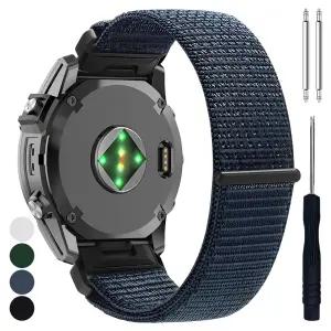 가민 호환 퀵핏 벨크로 스트랩 찍찍이 시계줄 밴드 20mm 22mm 분리연장 봉 변경 포러너 165 265 965 피닉스 에픽스 어프로치 인스팅트 디센트 비보 액티브 베뉴