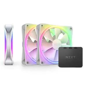 NZXT F120 RGB Duo Triple Pack PC 케이스 쿨러 (화이트)