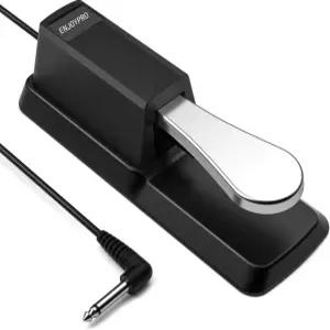 야마하 키보드용 조이프로 지속 페달 카시오 미디 롤랜드 전자 키보드 및 디지털 피아노용 극성 스위치가