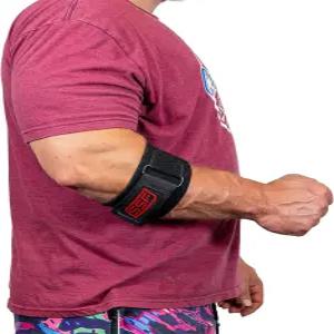 진지한 강철 피트니스 압박 커프 팔 이두근 종아리 및 팔꿈치 슬리브 (싱글)