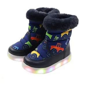 [풋풋]풋풋 스노우 트럭 LED 패딩방한부츠