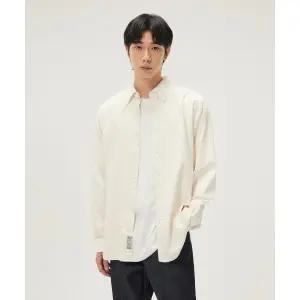 [LEE] 하우스 로고 코듀로이 셔츠 아이보리 LE2403SH06IV 897773