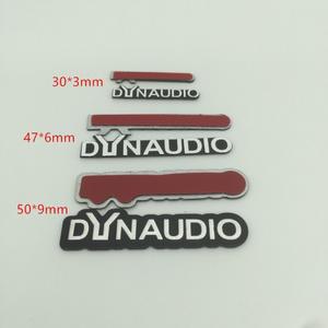 DYNAUDIO 자동차 Hi-Fi 스피커 오디오 배지 스테레오 엠 블 럼 스티커 스타일링 액세서리 2pcs 10pcs