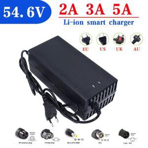 자전거 배터리 충전기 스마트 10Ah 15Ah 48 V 리튬 이온 54.6V 2a 3a 5a V 20Ah 13s