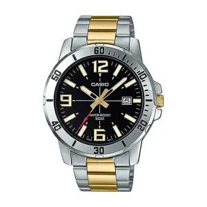 [신세계라이브쇼핑]카시오 MTP-VD01SG-1B 남성 라운드 아날로그 메탈 손목 시계