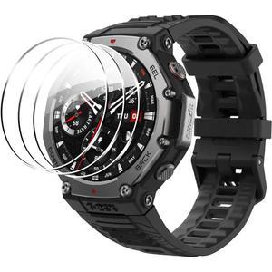 Huami Amazfit T-rex 3 스마트 시계 화면 보호기 유리 필름 용 3pcs 강화 가드