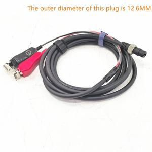 BANAX 3M 전기 낚시 릴 전원 코드 FOR-banax 2 홀 연장 배터리 연결 캡