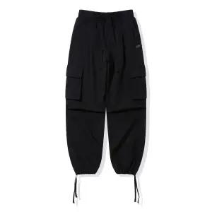 코드그라피 CGP 와이드 카고 트레이닝 팬츠 블랙 CBEUUTP303BK 130080
