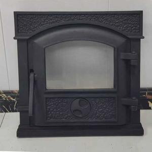 난로문 펜스 내열유리 벽난로문 연기 실측 벽난로 유리 상품 3번 아궁이문 모델 1번