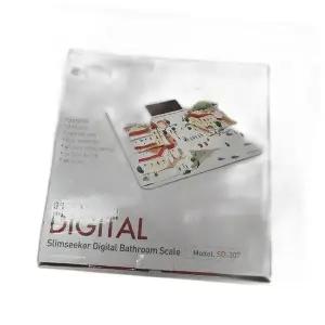 디지털 체중계 가정용 슬림 시커 전자 체중 재는기기 체중측정기 (WFK730B)