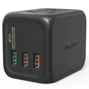 빅쏘 해외전용 3포트 여행용 멀티 어댑터 고속충전기 TU1