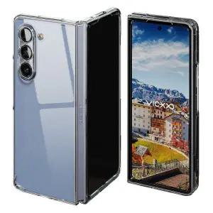 빅쏘 갤럭시 Z폴드5 케이스 레빅스킨 투명