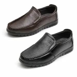 HSB-8007 남자 소가죽 캐주얼 로퍼 컴포트화 스니커즈 단화 효도화 베이직화 남성로퍼