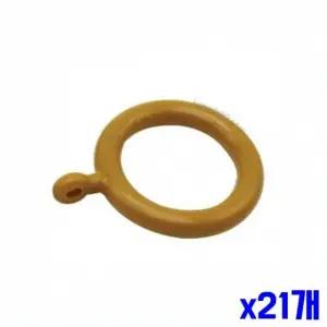 [오너클랜]WL 간편한 미니 커튼링 10P x21개 커튼소품 커튼봉설치용