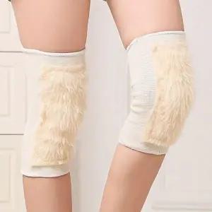 스포츠마니아 방한 보온 압박 아대 밴드 덮게 용품 털 보호 겨울 대 무릎 (WFK7KQJ)