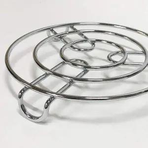 캠핑 스틸 원형 냄비받침 요리 16cm 미지 찌개받침대