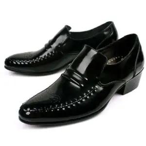 가죽 페니로퍼 슈즈 남자 정장 캐주얼화 슬립온 단화 WFFFZCG