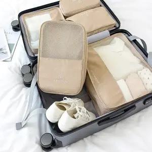 여행용 속옷파우치 캐리어수납정리 손잡이