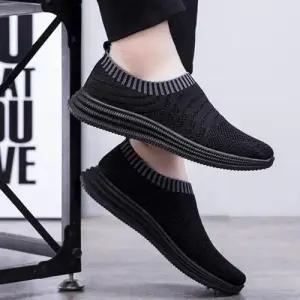 남성 니트 슬립온 250~270mm 1P 데일리 운동화 신발 WBDC921