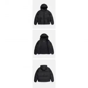 NATIONALGEOGRAPHIC N254UDW971 나나패딩 후디 구스다운 점퍼 BLACK 153128