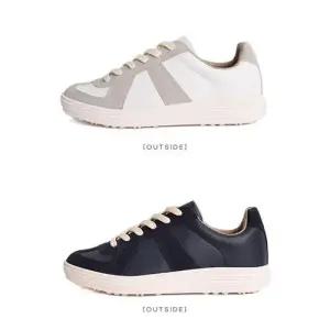 남자 베이직 스니커즈 골프화 운동화 캐쥬얼 슈즈 WBA94D1