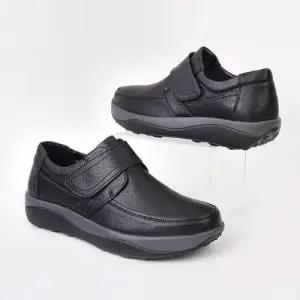 남자 소가죽 찍찍이 편한 직장인 운동화 캐주얼 로퍼 WBA7FBD