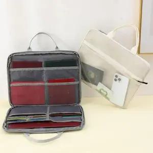 경량 다용도 문서 보관 가방 휴대용 서류철 파일함 WFLOP3M