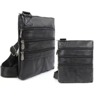 쇼퍼백 남성 캐주얼 보조 여행 가방 검정 고급 소형 WFLOMCD