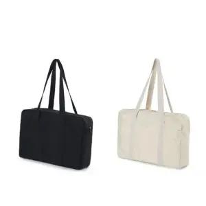 여자 여성 캔버스 소재 베이직 지퍼 수납 숄더백 WBC1031