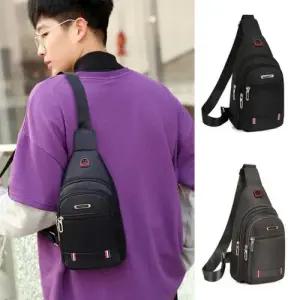 외장 이어폰홀 방수 슬링백 WBBDA17