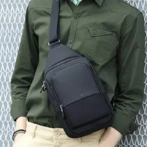 남자 남학생 졸업 입학 선물 고급 슬링백 보조 가방 WBAF664