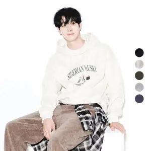 [롯데백화점]프로젝트엠 남여 세미오버핏 후드 5종 택1