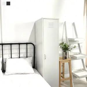 [비카] 긴세로 1문 수납장 캐비넷 40x170cm 철제캐비닛 틈새수납장 이케아 정리함