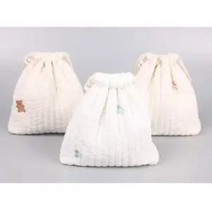 누빔 화장품 랜덤 파우치 순면 복조리 가방 기저귀 WFLO9QW