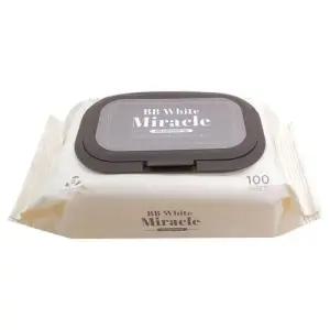 1개 대용량 화이트 미라클 캡형 100매입 물티슈 낱개 비비 WFLNV5C