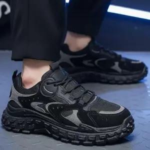 남성 데일리 스트릿 스트랩 아웃솔 캐주얼 트렌디 운동화 스니커즈 WFLPAAA