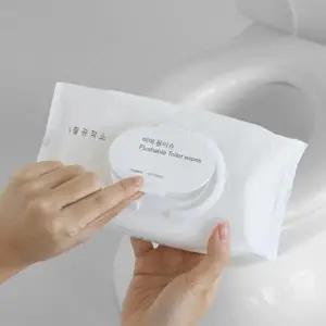 [생활공작소][생활공작소] 비데 물티슈 60매 10개(1입X10)