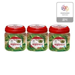 [신세계라이브쇼핑]종가 백열무물김치 1.2kg(PET) 3개