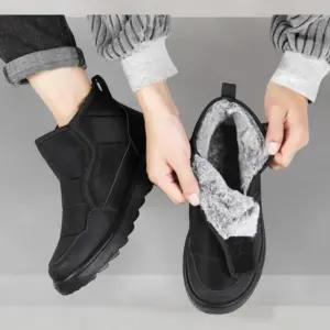 [옷자락]남성 캐주얼 따뜻한 겨울 방한 워커