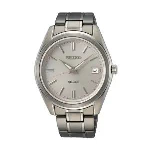 [신세계라이브쇼핑]세이코 SUR369P1 클래식 쿼츠 남성 티타늄 손목 시계
