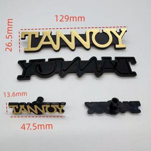 종류의 플라스틱 TANNOY 상표  간판 로고 명판 오디오 앰프 스피커 라우드스피커 혼용
