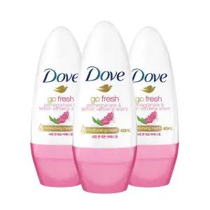 데오드란트 롤온 40ml 석류 앤 레몬버베나 3개