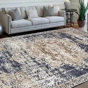 데일리 카펫트 빈티지한 거실 인테리어 고급 러그