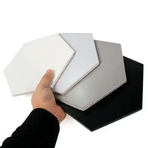 단색 육각타일 헥사곤타일 20장